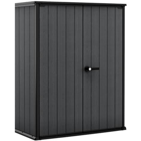 4×2 Cortina Alto Heavy Duty Vertical Plastic Garden Shed with Shelves